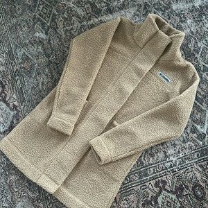 Columbia Panorama Long Sherpa Fleece Teddy Jacket (XS)
